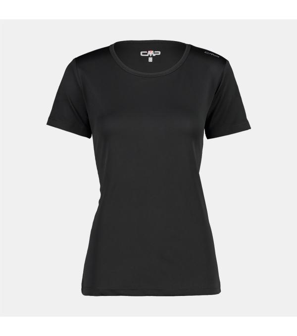 ΓΥΝΑΙΚΕΙΟ ΤΕΧΝΙΚΟ T-SHIRT, ΙΔΑΝΙΚΟ ΓΙΑ ΤΙΣ OUTDOOR ΔΡΑΣΤΗΤΙΟΤΗΤΕΣ ΣΟΥ. Το γυναικείο τεχνικό κοντομάνικο μπλουζάκι Cmp Women's Round Neck Outdoor T-Shirt Black (39T5676-U901) είναι ιδανικό για τις, υψηλής έντασης, outdoor δραστηριότητές σου. Είναι κατασκευασμένο από ύφασμα τεχνολογίας Dry Function το οποίο απωθεί τον ιδρώτα και βοηθά στη διατήρηση της θερμοκρασίας του σώματος. Επίσης διαθέτει αντιηλιακή προστασία UPF 30. • Ελαφρύ, διαπνέον ύφασμα DRY FUNCTION • Αντιμικροβιακή τεχνολογία κατά της κακοσμίας • Προστασία UV • Βάρος : 100γρ. • Κωδικός προϊόντος : 39T5676-U901 The Women's round neck t-shirt is the perfect solution for a gradual approach to high intensity outdoor activities. It is made with Dry Function technology which helps to wick away sweat and encourages natural body heat regulation. Protection from the sun's rays with UPF 30 rating and antibacterial treatment which ensures hygiene and comfort in all situations.