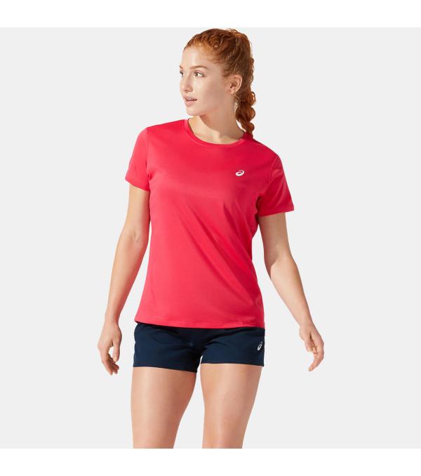 ΑΝΕΤΟ ΓΥΝΑΙΚΕΙΟ T-SHIRT ΠΡΟΠΟΝΗΣΗΣ. Το γυναικείο κοντομάνικο μπλουζάκι Asics Core Running T-Shirt Pink (2012C335-700) είναι κατασκευασμένο από πλεκτό ύφασμα με ιδιότητες γρήγορου στεγνώματος για να σας κρατά στεγνούς και άνετους. • Ανακλαστικές λεπτομέρειες • Υφασμα που στεγνώνει γρήγορα • Κατασκευσμένο από κατ΄ελάχιστο 50% ανακυκλωμένα υλικά • 100% Πολυεστέρας • Κωδικός προϊόντος : 2012C335-700