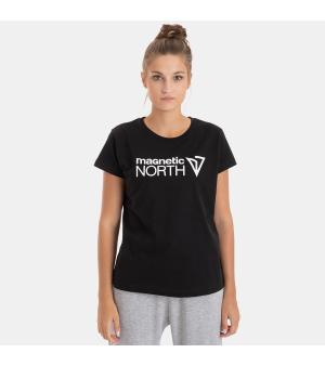 MAGNETIC NORTH GRAPHIC T-SHIRT ΜΑΥΡΟ