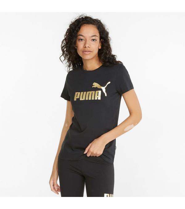 ΑΝΕΤΟ ΓΥΝΑΙΚΕΙΟ T-SHIRT PUMA, ΙΔΑΝΙΚΌ ΓΙΑ ΚΑΘΕ ΣΟΥ ΔΡΑΣΤΗΡΙΟΤΗΤΑ. Το γυναικείο κοντομάνικο μπλουζάκι Puma Essentials+ Metallic Logo Women's T-Shirt Black (848303-01) είναι αυτό που ψάχνεις για τις καθημερινές sporty style εμφανίσεις σου. • Κανονική εφαρμογή • Στρογγυλή λαιμόκοψη • PUMA "μεταλλικό" λογότυπο στο στήθος • 100% cotton • Κωδικός προϊόντος : 848303-01 Statement jewellery is fine, shiny is simpler: This tee features a prominent PUMA No. 1 Logo metallic print across the chest for a look that's elegant yet playful. The best part? It's mega easy to pull off: Simply pair with slim-fit pants in a neutral colour, throw a leather jacket over the top and you're good to go.