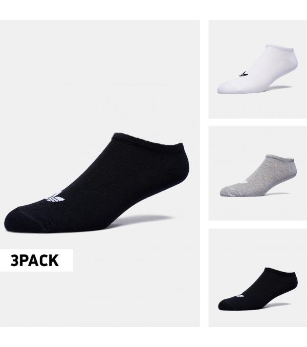 Νιώσε απόλυτη αίσθηση κάθε στιγμή της ημέρας με αυτές τις μαλακές κάλτσες από την adidas Original. Είναι κατασκευασμένες από ελαστικό ύφασμα για μοναδική άνεση σε κάθε σου βήμα!   Πληροφορίες • Σύνθεση: 73% βαμβάκι / 22% πολυεστέρας / 3% νάιλον / 2% ελαστάν • Κανονική εφαρμογή • Ελαστικό ύφασμα • Συσκευασία 3 τεμαχίων • Ριμπ τελείωμα για άψογη εφαρμογή • Low-cut σχεδιασμός Extra Λεπτομέρειες • Λογότυπο adidas Original • Χρώμα: Πολύχρωμο  