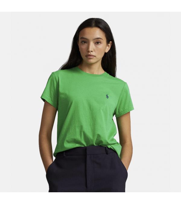 Για μια κομψή εμφάνιση, στυλ και άνεση επίλεξε αυτό το t-shirt από την Polo Ralph Lauren. Είναι κατασκευασμένο από μαλακό βαμβάκι. Το απλό look του σου επιτρέπει να το φοράς από το πρωί έως και το βράδυ σε όλες τις περιστάσεις και στιγμές σου. Πληροφορίες • Σύνθεση: 100% βαμβάκι • Κανονική εφαρμογή • Στρογγυλή λαιμόκοψη Extra Λεπτομέρειες • Polo Ralph Lauren λογότυπο • Χρώμα: Πράσινο 