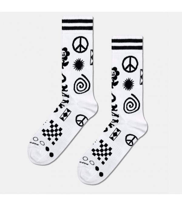 Happy Socks Random Rave Sneaker Sock (9000168184_9688)